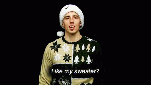 Marc Andre Fleury Like My Sweater GIF