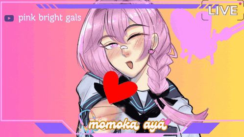 momoka aya is the name of the girl in this live stream