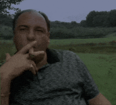 Tony Soprano Smoking A Cigar Tony Soprano Cigar GIF - Tony Soprano Smoking A Cigar Tony Soprano GIFs