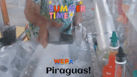 Summer Season Piraguas GIF - Summer Season Piraguas GIFs