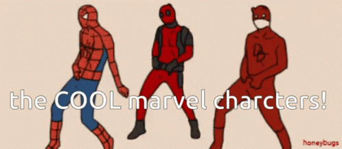 Cool Heros The Cool Marvel Characters GIF - Cool Heros The Cool Marvel Characters Dance GIFs