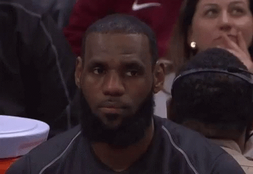Lebron James Trying Not To Laugh GIF - Lebron James Trying Not To Laugh GIFs