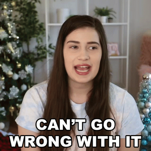 Cant Go Wrong With It Marissa Rachel GIF - Cant Go Wrong With It Marissa Rachel Its The Right Choice GIFs