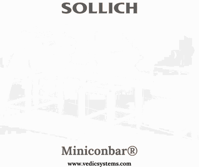 a machine with the word sollich on the top