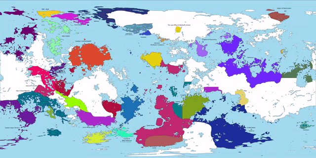 a map of the world shows a few places including the united states and the united kingdom