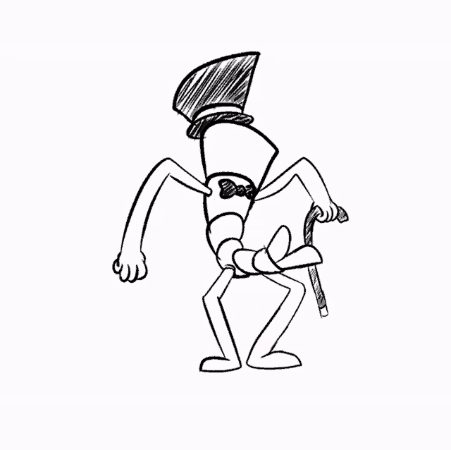 a black and white drawing of a man holding a gun and the words shut the fuck up below him