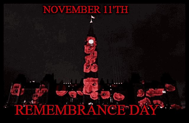 Remembrance Day November_11_th GIF - Remembrance Day November_11_th Poppies GIFs