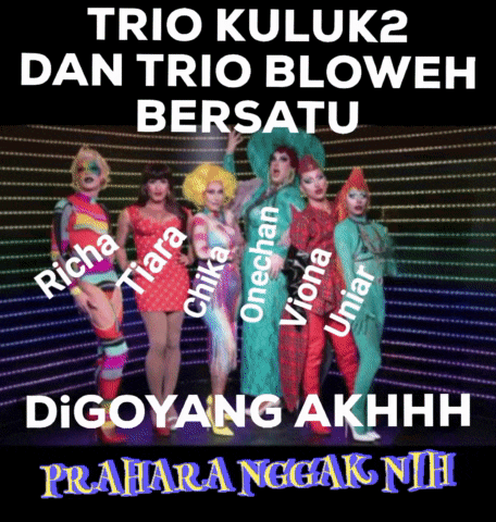 a group of drag queens standing next to each other