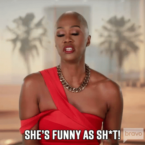 Shes Funny As Shit Imani Walker GIF - Shes Funny As Shit Imani Walker Married To Medicine GIFs