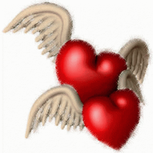 I Love You So Much Love Hearts And Angel Wings GIF - I Love You So Much Love Hearts And Angel Wings Love You GIFs