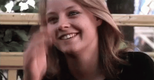 Jodie Foster GIF - Jodie Foster Shy Smile GIFs