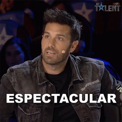 Espectacular Dani Martínez GIF - Espectacular Dani Martínez Got Talent España GIFs