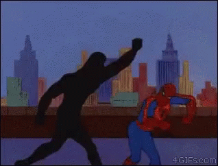 Spiderman Fight GIF - Spiderman Fight Karate GIFs