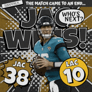 an advertisement for a football player with the number 38 on it