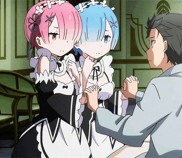 Rem And Ram GIF - Rem And Ram GIFs