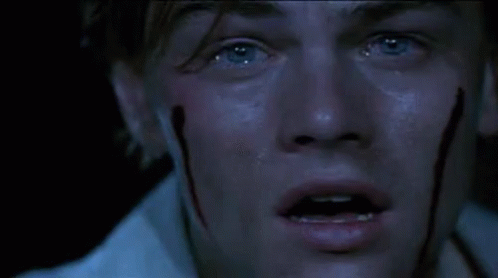 Sad Leonardo Decaprio GIF - Sad Leonardo Decaprio Bleeding GIFs