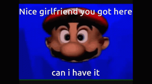 Mario Can I Have It GIF - Mario Can I Have It Nice Girlfriend GIFs