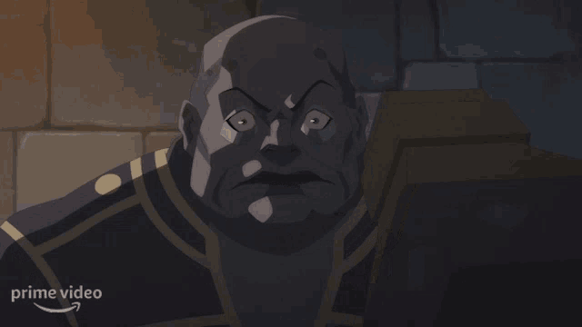 a cartoon of a man with the words fuck off on the bottom