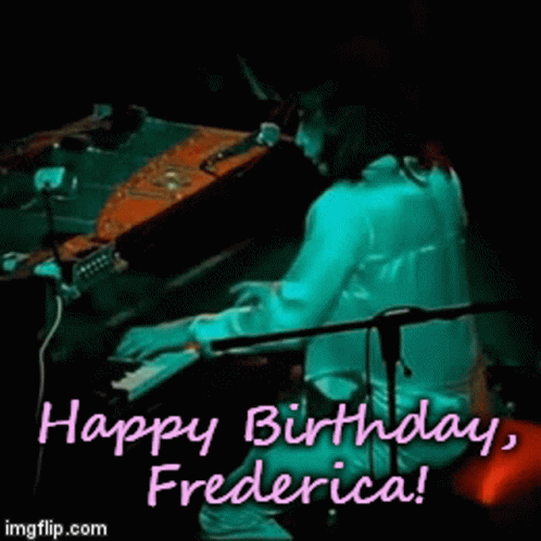 Happy Birthday Frederica Freddie Mercury GIF - Happy Birthday Frederica Freddie Mercury Queen Band GIFs