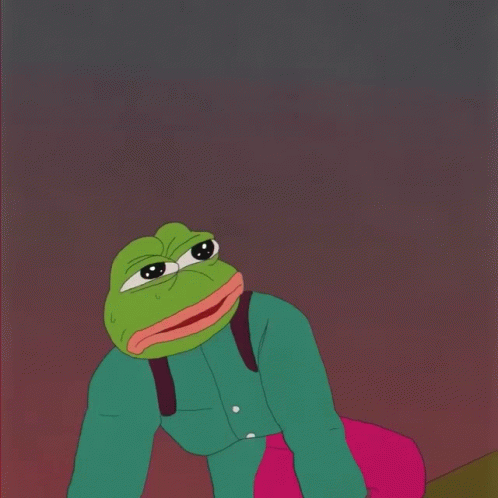 Falling Pepe The Frog GIF - Falling Pepe The Frog Animation GIFs