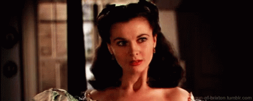 Gone With The Wind Smile GIF - Gone With The Wind Smile Relieved GIFs
