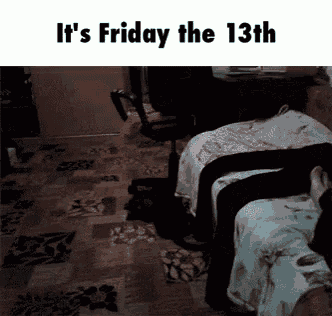 Friday The13th B Black Cat GIF - Friday The13th B Black Cat Eyes GIFs