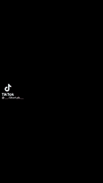 a tik tok video with a black background and a tik tok logo on it .