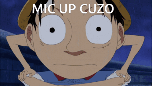Luffy Talking GIF - Luffy Talking Mic Up GIFs
