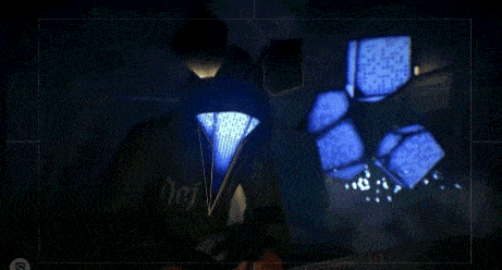 a person wearing a hoodie that says nc on it