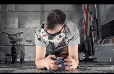 a man wearing a headset has the number 08 on his shirt