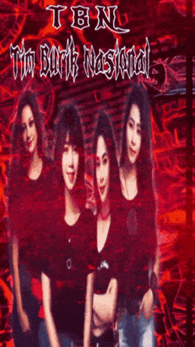 a group of women standing next to each other with the words tim batik nasional written on the bottom