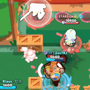 a screenshot of a video game shows a player named zeetrj with a score of 5040