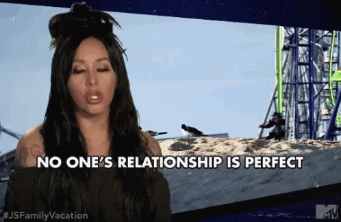 No Oness Relationships Is Perfect No Bodys Perfect GIF - No Oness Relationships Is Perfect No Bodys Perfect Perfect Relationship GIFs
