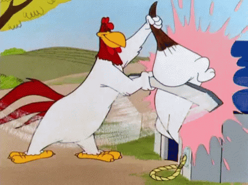 Dog Rooster GIF - Dog Rooster Chicken GIFs