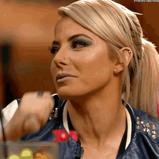 Alexa Bliss Not Happy GIF