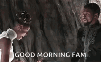 Black Panther High Five GIF