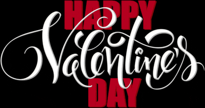 a black background with the words happy valentine 's day in red letters