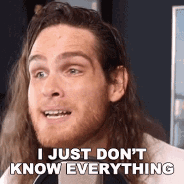 I Just Dont Know Everything Sam Johnson GIF - I Just Dont Know Everything Sam Johnson I Know Some Of It GIFs