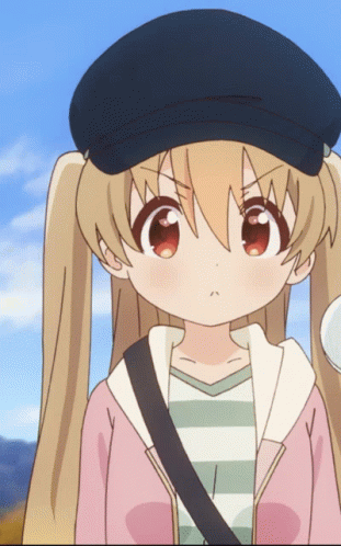Anime Girl Salute GIF - Anime Girl Salute Slow Loop GIFs