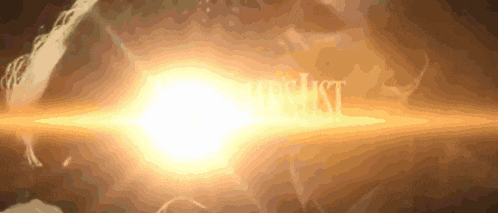 a glowing light with the word scientist in the middle