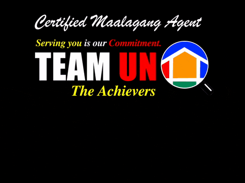 a sign that says team unq the achievers and buy it