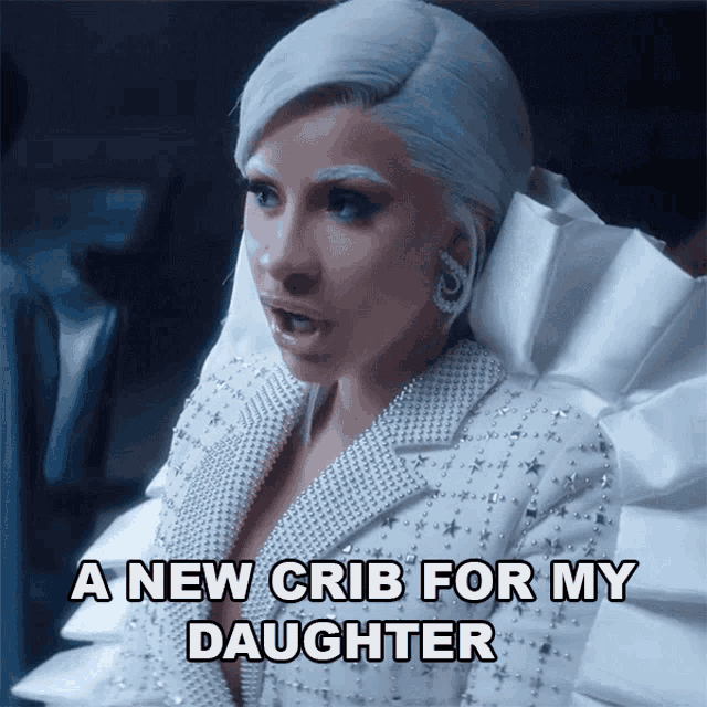 A New Crib For My Daughter Cardi B GIF - A New Crib For My Daughter Cardi B Press Song GIFs