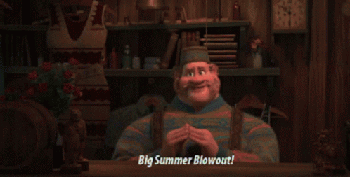Frozen Big Summer Blowout GIF - Frozen Big Summer Blowout GIFs