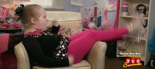 Flailing GIF - Here Comes Honey Boo Boo Exercise Sitting GIFs