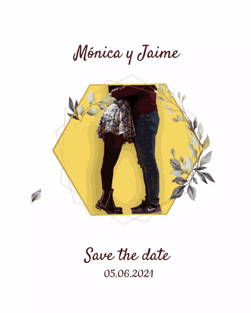Jaime Y Monica Save The Date GIF - Jaime Y Monica Save The Date Invitation GIFs