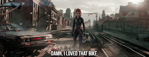 Ready Player One Art3mis GIF - Ready Player One Art3mis Damn I Loved That Bike GIFs