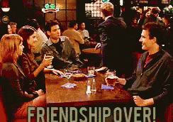 Not Friends Anymore Friendship Over GIF - Not Friends Anymore Friendship Over Himym GIFs