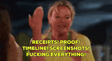 Receipts Proof GIF - Receipts Proof Timeline GIFs