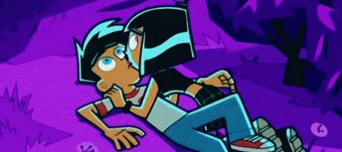 Danny Phantom Sleepy GIF - Danny Phantom Sleepy Make Out GIFs