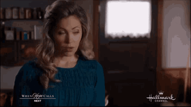 a hallmark channel advertisement for a movie called when he calls next